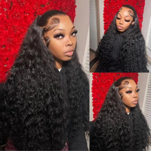 Full 13x6 Lace Frontal Wig Deep Wave Human Hair | KimWig