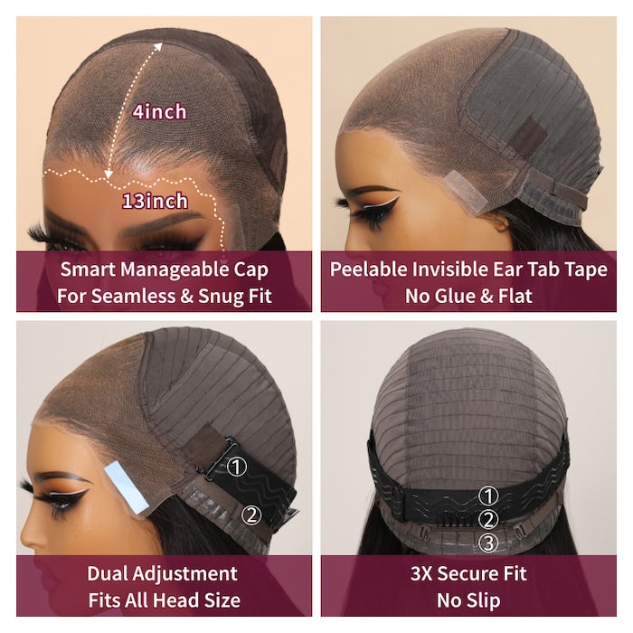 Put on & Go Glueless Pre-Everything Wig Water Wave Human Hair | KimWig.com