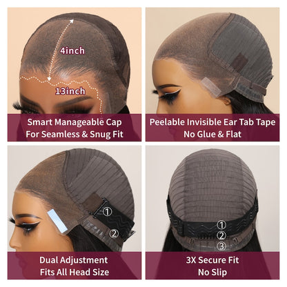 Put on & Go Glueless Pre-Everything Wig Water Wave Human Hair | KimWig.com