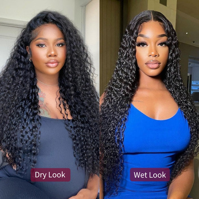 Put on & Go Glueless Pre-Everything Wig Water Wave Human Hair | KimWig.com
