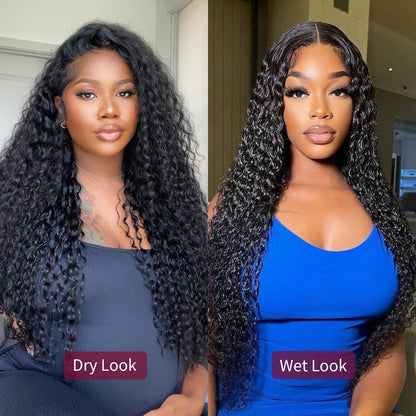 Put on & Go Glueless Pre-Everything Wig Water Wave Human Hair | KimWig.com