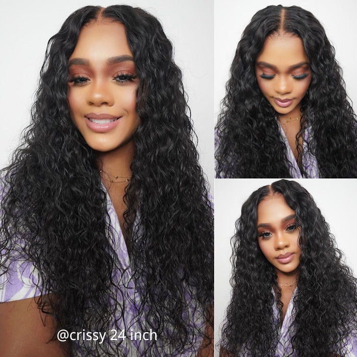 Put on & Go Glueless Pre-Everything Wig Water Wave Human Hair | KimWig.com