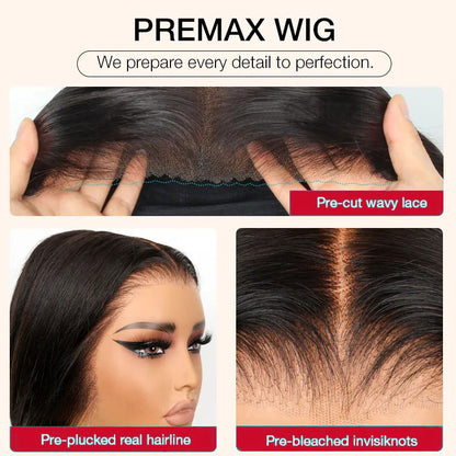 Full 13x6 Lace Frontal Wig Deep Wave Human Hair | KimWig